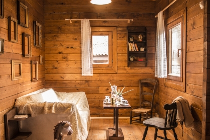 Location de chalets 4/ 6 personnes Grand Salon